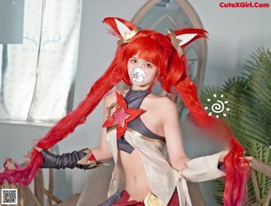 Cosplay 橙子喵酱 Chengzimiaoj 金克斯